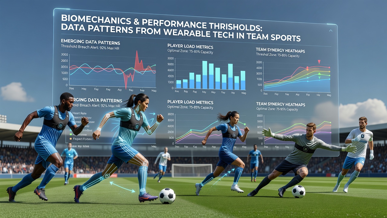 Dashboard displaying performance threshold metrics from multiple athletes